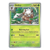 A single Pokémon trading card for Shiftry, shown against a plain white background. The card features a green and yellow-green design with artwork of the character in a forest and text detailing its abilities.