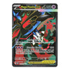 A single Pokémon trading card for Mega Floette EX from the Z-Tier, featuring artwork of Mega Floette with a red and black body against a green background. The card includes standard game text and a dark border.