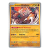 A single Pokémon trading card for Bloodmoon Ursaluna from the Silver Tempest expansion, shown against a plain white background.