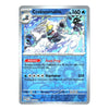 A single Pokémon trading card for Crabominable from the 2024 TCG Season Pass, featuring a silver holographic border and blue water-themed artwork.