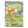A single Pokémon trading card for Espathra EX from the 2024 TCG Expansion, featuring a colorful illustration of the character with green, white, and orange tones on a gray card border.