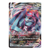 A single Pokémon trading card featuring Metagross VMAX, with artwork of the blue and black bird-like Pokémon surrounded by red energy effects. The card includes game text, stats, and the Dynamax logo, photographed against a plain white background.