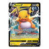 A single Pokémon trading card featuring Raichuu from the XY Evolutions set. The card shows Raichuu in a yellow and orange electric form with a white belly, surrounded by lightning effects, and the card frame includes black, yellow, blue, and white areas.