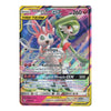 A single Pokémon trading card featuring Gardevoir and Sylveon, with a yellow border, colorful fantasy artwork, and visible text including HP 260 and card name details.