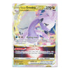 A holographic Pokémon trading card featuring Hisuian Goodra VSTAR, with a purple dragon illustration and VSTAR Power ability text, shown on a plain white background.