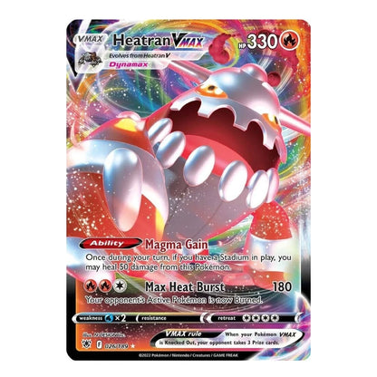 Heatran VMAX UR 026/189 Astral Radiance Pokémon Card