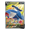 A single Pokémon trading card featuring Honchkrow V, shown against a plain white background. The card has a dark gray border and displays the character artwork, stats, and trading card text.