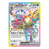 A holographic Pokémon GX trading card featuring the EX Hydreigon. The card has a vibrant rainbow border and displays detailed artwork of the multi-colored creature, with text including 'Crashing Headbutt 200' and 'Obsidian 130'.