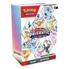 Pokémon trading card game booster bundle packaging with colorful design and Pokémon characters.