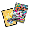 Two Pokémon Trading Card Game cards shown on a plain white background: a yellow Pikachu card with a black border and Pokémon Trading Card Game LIVE logo, and a detailed Mega Daruricot Gk battle card with colorful anime-style artwork and stats.
