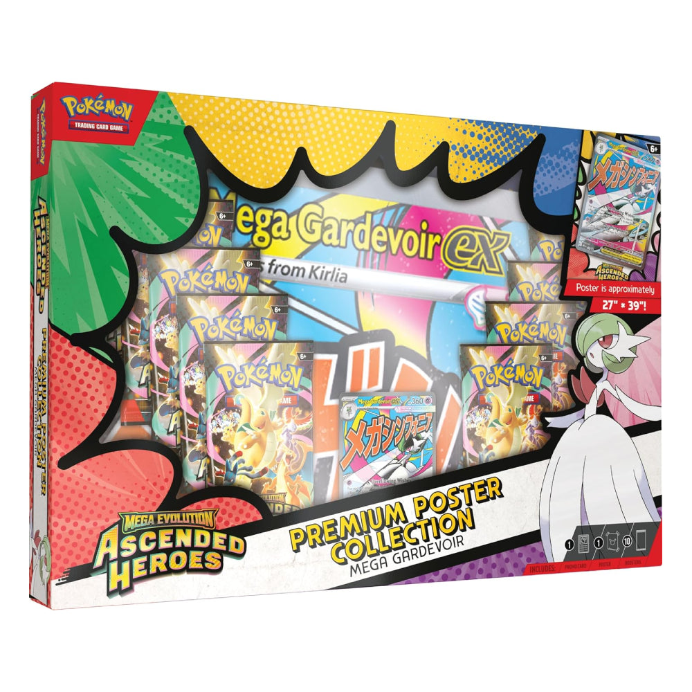 Pokémon Mega Gardevoir ex Premium Poster Collection packaging