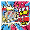 Pokémon Murgat Sparks Premium Tournament Collection box shown in a colorful comic-style promotional graphic with 'RIP N SHIP' and '₥8,999 ONLY' text.