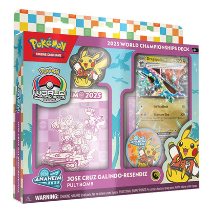 Pokémon trading card game packaging with colorful design and Pokémon characters.