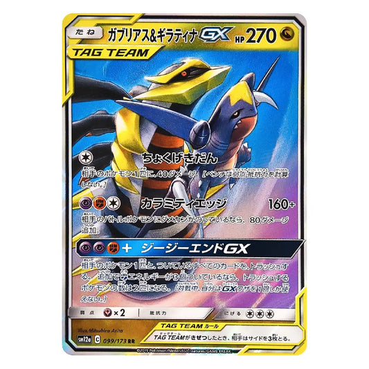 A Pokémon trading card featuring Groudon and Zygardea GX, a Tag Team card from the XY Evolutions set. The card has a blue and purple background with yellow and black framing, and is shown against a plain white background.