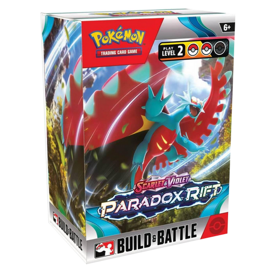 Pokémon trading card game box with artwork of Pokémons on a white background