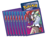Pokémon trading card with character and creature illustration on a white background
