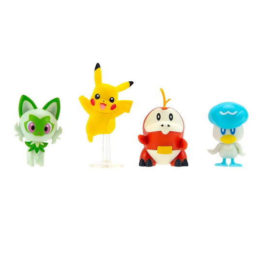 Pokemon Battle Figure Multipack 4 Pack Pikachu Set - PokeTCG