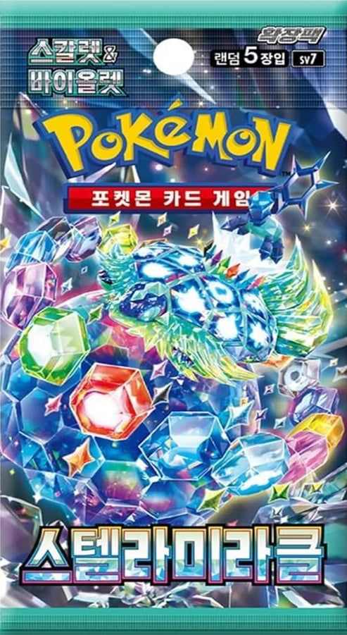Pokemon Card Game Scarlet & Violet Expansion Pack Stellar Miracle Booster Pack (Korean Pack)