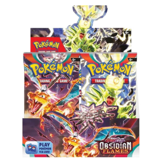 Pokemon Scarlet & Violet 3 Obsidian Flames Booster Box  (English Version)