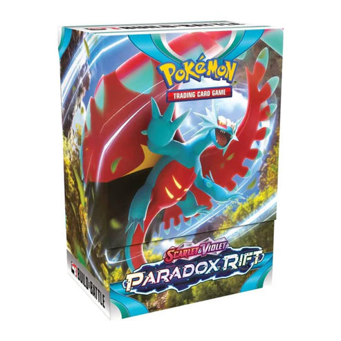 Pokemon: Scarlet & Violet 4: Paradox Rift Booster Build & Battle Box - 4 Packs, Promos (English Version)
