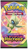 Pokémon trading card game pack with a Pokémon illustration on a colorful background