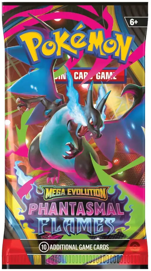 Pokemon TCG: Mega Evolutions Phantasmal Flames Booster Pack (English Version)