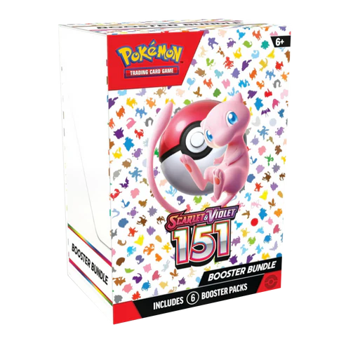 Pokemon TCG Scarlet & Violet 3.5 Pokemon 151 Booster Bundle (English Version)