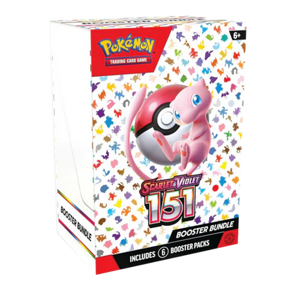 Pokemon TCG Scarlet & Violet 3.5 Pokemon 151 Booster Bundle (English Version)