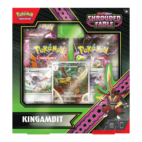 Pokemon TCG: Scarlet and Violet Shrouded Fable: KINGAMBIT Illustration Collection