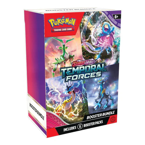 Pokemon TCG: Scarlet and Violet: Temporal Forces: Booster Bundle  (English Version)