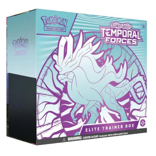 Pokemon TCG: Scarlet and Violet: Temporal Forces: Elite Trainer Box: Walking Wake