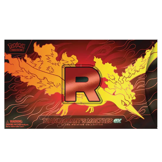 Pokemon Team Rocket’s Moltres EX Ultra Premium Collection Sealed UPC