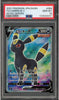 Pokémon trading card featuring Umbreon V in a protective case with PSA grading label