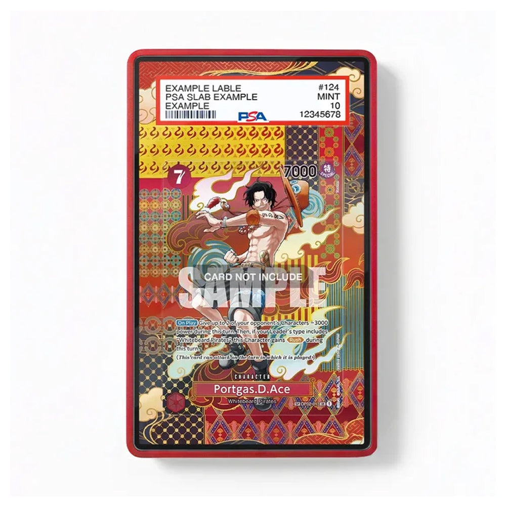 A collectible PSA graded slab card for a PPF (Poker Player Foundation) slab, featuring an anime character illustration and a red border, shown on a clean white background.