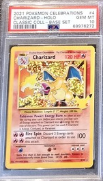 PSA 10 Pokemon Card 25th Anniversary Charizard Venusaur Blastoise Gem MT  (English Version)