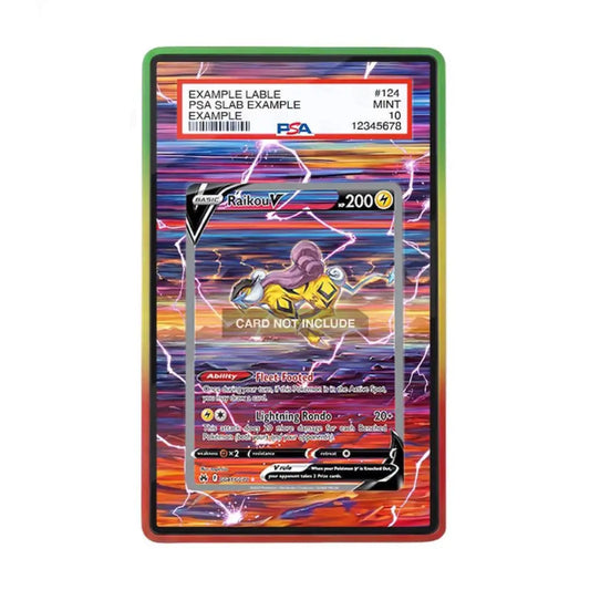 Raikou V GG41/GG70 Pokémon Extended Art Graded Display Case