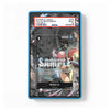 A PSA graded collectible card slab containing an anime character card, shown in a blue protective holder against a white background. The slab has a red and white PSA label at the top and a translucent protective cover over the card.