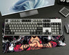 Luffy Power Up Mousepad Anime Desk Mat XL One Piece Haki Energy Gaming Mouse Pad Epic Action Design - PokeTCG