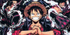 Luffy Power Up Mousepad Anime Desk Mat XL One Piece Haki Energy Gaming Mouse Pad Epic Action Design - PokeTCG
