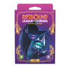 Riftbound League of Legends trading card game packaging with character illustration on purple background