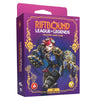 Riftbound League of Legends trading card game packaging with a character illustration on a purple background