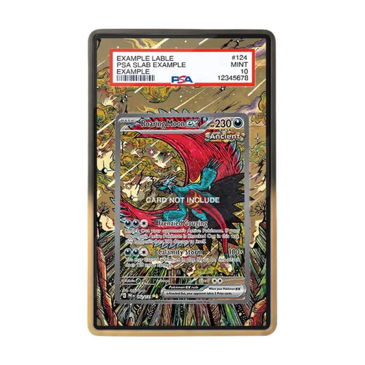 Roaring Moon ex #162 Pokémon Extended Art Graded Display Case