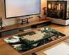 Roronoa Zoro Battle Rage Mousepad Anime Desk Mat XL One Piece Sword Slash Glass Break Effect - PokeTCG
