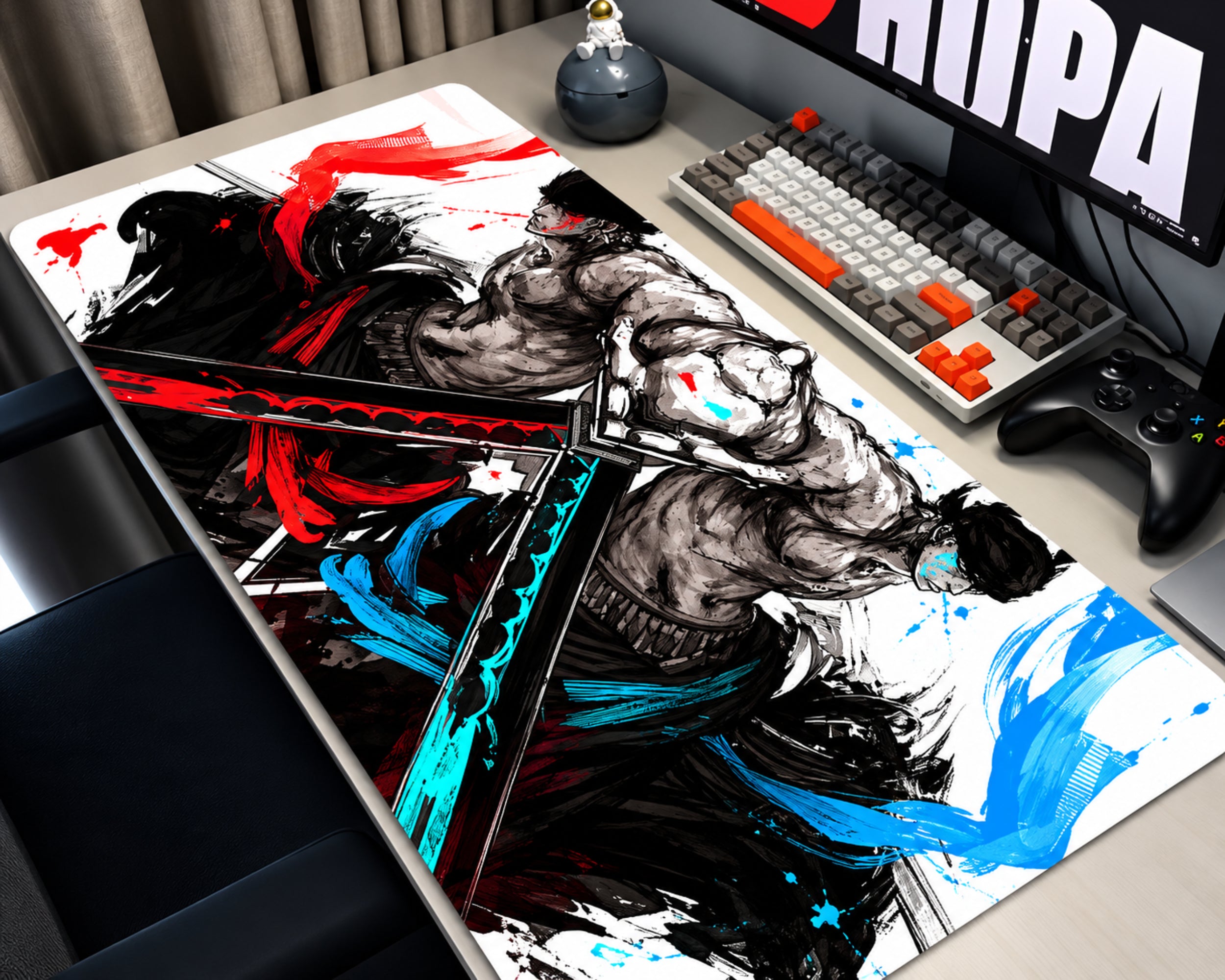PokeTCG Roronoa Zoro Anime Gaming Mouse Pad – PokéTCG