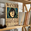 Roronoa Zoro Wanted Poster One Piece Anime Wall Art - PokeTCG