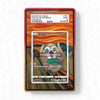 Rowlet Scream Munch Promo 290/SM-P Extended Art Graded Magnetic Display Case