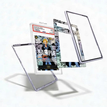 Sabo OP13-120 Extended Art Graded Display Case inner view