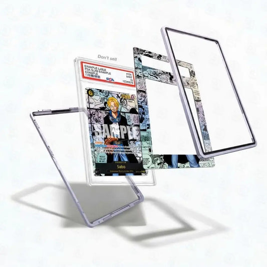 Sabo OP13-120 Extended Art Graded Display Case inner view