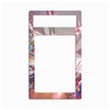 A decorative rectangular frame or plate with rounded corners, featuring an anime-style illustrated closet scene printed around the border. The center and top sections are blank white spaces, likely for mounting or design placement, set against a plain light gray background.