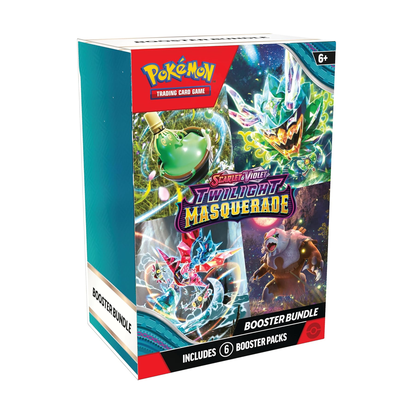 Pokémon TCG Scarlet & Violet Twilight Masquerade 6-Booster Bundle (English Version)